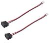 Treedix Porta di tipo C con JST-PH 2.0 2 pin, cavo USB Tester prestazioni esterne, JST-PH 2.0, jack USB femmina tipo C, ricambio durevole ad alte prestazioni (2 pcs)