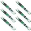 VGOL 6Pcs 1S 3.7V 3A Li-ion Litio BMS PCM 18650 Scheda Caricabatteria per Modulo Cellulare Sovraccarico Sovracorrente Protezione da Corto Circuito