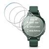 QULLOO 4 Pezzi Vetro Temperato Pellicola Protettiva per Garmin Lily 2 Active, 2.5D Schermo Pellicola, Trasparente Senza Bolle Protezione Film