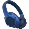 Fresh 'n Rebel Clam Core Cuffie Bluetooth Over Ear con Microfono ENC (chiamate perfette), Controllo del volume e tasti play/pause, 45 ore di Riproduzione, Senza Fili (Blu)