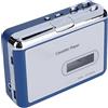 Yosoo Health Gear Lettore di Cassette Bluetooth, Lettore di Cassette Portatile Lettore di Cassette Audio con Inversione Automatica Uscita Bluetooth per Altoparlante per Cuffie Lettore di Cassette
