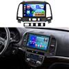 Fuluku 2+64G Android 15 Autoradio per Hyundai Santa Fe 2006-2012 con Carplay Android Auto Senza Fili, Stereo con Schermo da 9 pollici con Bluetooth/WiFi/GPS/Backup Camera/FM/RDS/SWC/28 set di Temi