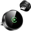 CMRDQD CarPlay Adattatore wireless per iPhone, upgrade super veloce da Wired a Wireless, CarPlay Dongle Plug & Play, Mini e stabile, compatibile con Apple iOS 10+ e auto con Wired CarPlay