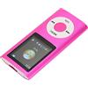 Bewinner Lettore MP4, lettore musicale MP3 con schermo LCD da 1,8 pollici, lettore MP3 e MP4 portatile, per bambini studenti rosa