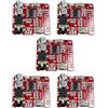 Gurtt 5Pack Bluetooth 5.0 Receiver Board - Modulo decodificatore audio lossless 3.7-5V - Adattatore musicale stereo wireless