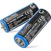 CELLONIC 2x Batteria per Rasoi & Tagliacapelli Compatibile con Braun Series 7 7790cc, Series 7 790CC, Series 9 9325s, UR18500Y - (1900mAh, 3.6V)
