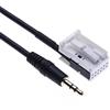 Keple Cavo adattatore per auto Line-In by Cavo connettore 3.5 mm AUX Compatibile con Mercedes radio audio 20 APS/30 APS/50 APS/Comand Aps NTG2/AC289 | 1.5 m