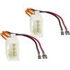 tomzz Audio 7115-001 Adattatore altoparlante (set di 2) a DIN compatibile con Ford dal 2007 Fiesta dal 2009 C-Max dal 2003 S-Max dal 2007 Focus