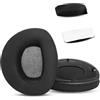HTINDUSTRY Cuscinetti e archetto di ricambio compatibili con le cuffie wireless Sennheiser RS160/HDR160 RS170/HDR170 RS180/HDR 180