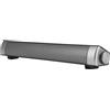 Dpofirs Soundbar, Soundbar TV con Subwoofer Stereo Wireless, Altoparlante TV Wireless 4.0 da 10 W a 2.0, Scheda TF/Aux/USB, Surround