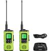 Retevis EZTalk 64S Walkie Talkie, RT649P 2.0, Walkie Talkie Impermeabili IP68 per Adulti a Lungo Raggio,Torcia Ricaricabile Anticorrosione,Allarme SOS,Radio Bidirezionale per Surf, Pesca (1 Paio)