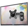 Duronic TVB1120 Supporto TV da parete regolabile e articolato per schermi LED LCD curvi monitor 13" - 30" portata 18kg - ultra sottile compatibile con vesa 100 x 100 mm