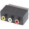 WICAREYO 3RCA femmina a RGB SCART Plug maschio convertitore per PS4 TV DVD VCR
