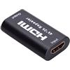 Dragon Trading - Accoppiatore HDMI, ripetitore di segnale, cavo di prolunga, adattatore da femmina, 4K 2K Full HD 1080p, prolunga la lunghezza del cavo fino 40 m, compatibile con TV, PC, DVD, monitor