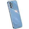 RankOne La Custodia del Telefono è Adatta per Samsung Galaxy A23 5G (6.6 Inches), Case per Cellulare in Silicone con Telaio Galvanico - Blu navy