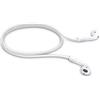 kwmobile Laccetto Portauricolari Compatibile con Apple Airpods 1/2 / Pro / 3 - Cordino Porta-cuffie in-ear - Laccio Blocca-cuffiette bianco