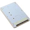 Cablecc - Case esterno per disco NGFF B/M-Key SSD a 2,5 IDE 44Pin, per computer portatile