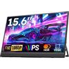 Dopesplay Monitor Portatile, Schermo Portatile 15,6 Pollici, FHD 1080P Schermo da Gioco Eye-Care, Doppi Altoparlanti Incorporati per Laptop, PC, Mac, PS4/5, Xbox e Switch