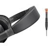 SOULWIT Kit di Cuscinetto per Fascia di Ricambio per Bose QuietComfort15(QC15)/QuietComfort2(QC2), Installazione Facile Fai da Te-Nero