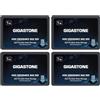 Gigastone SSD 1TB NAS SSD Disco (set da 4) 24/7 Alta Resistenza TLC business RAID Sync Cloud Dati Backup Network Attached Storage Cache SATA III 2,5 Pollici Unit? a stato solido interno