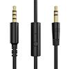 OneOdio Cavo Aux 3.5 mm per Cuffie Pro10, Pro 30, Pro 50, 1,2 m, Nero