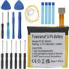 Fuworance 390mAh 3.7V PL512524G Batteria di ricambio Compatibile con Amazfit T-rex Verge Lite, A1807, A1801, A1808, A1811, A1818, A1918, GTR47, V010 Guarda Batteria ai polimeri di litio Kit di
