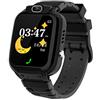 ELEJAFE 4G Smartwatch Bambini con GPS e Videochiamate, Orologio Telefono Bambino con Chiamate, Chat Vocale, SOS, Modalità Scuola, IP68, Contapassi, Sveglia, Fotocamera, Regalo per Ragazza e Ragazzo