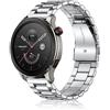 SeNool 22mm Cinturino per Amazfit Bip Max/Bip 6/Bip 5/GTR 4/GTR 3 Pro/GTR 3/GTR 2 eSIM, Metallo Acciaio Inox Cinturini per Amazfit Balance 3/Balance2/ Balance/Balance Ultra/Cheetah 2 Ultra - Argento