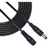 Liwinting 10m Cavo di Prolunga DC Maschio a Femmina Cavo di Alimentazione del Connettore 12V 5,5 mm x 2,5 mm per Adattatore di Potenza, Fotocamera CCTV Potenza e più - Nero