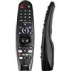 Hugwait Telecomando per LG Smart TV Universale, Magic Remote con Funzione Vocale e Puntatore AN-MR20GA /19BA/18BA/650A/AKB75855501, Telecomando Compatibile con LG HD LCD LED HDTV UHD OLED 4K