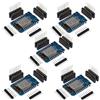 AZDelivery 5 x D1 Mini NodeMcu con ESP8266-12F con connettore USB-C WLAN Module CH340G Lua compatibile con Arduino incluso e-book!