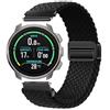 GIOPUEY Cinturini Compatibile con SUUNTO Ocean, Cinturino in Morbido Nylon Intrecciato [Unisex] [Traspirante] - Black