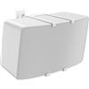 Dinghosen Supporto da parete per altoparlante Sonos Five & Play 5 Gen 2, staffa regolabile inclinabile e girevole per Sonos Play:5 e Sonos Five, bianco
