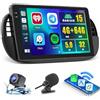 Fuluku 4+64GB 9''Autoradio per FIAT 500 2007-2015
