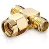 adaptare 60357 Adattatore MCX Femmina a Femmina SMA