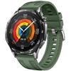 GIOPUEY Cinturini Compatibile con Huawei Watch GT 6 46mm/6 Pro/GT5/5 PRO/GT 4, Morbido Silicone Cinturino [Resistente all'Usura] [Traspirante] - Army Green