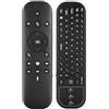ciciglow Telecomando portatile G60S PRO Air Mouse con tastiera, controllo vocale dual mode 2.4G BT per, TV Box, PC laptop, proiettore, giroscopio a 6 assi