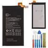 E-yiiviil Batteria di ricambio TLP035B1 compatibile con BlackBerry KEY2 KEYTWO BBF100-1 BBF100-2 con strumenti
