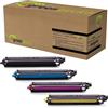 green gecko Toner XL Multipack sostituisce Brother TN-248XL, per DCP-L 3515 3520 3527 3555 3560, HL-L 3215 3220 3240 8230 8240, MFC-L 3740 3760 8300 8340 8390, nero an, Magenta, cartucce gialle Con chip