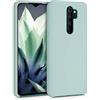 kwmobile Cover per Xiaomi Redmi Note 8 Pro Custodia - Back Case per Smartphone in Silicone TPU - Protezione Gommata - menta matt