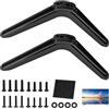 Ksywydu Supporto TV Universale da Gambe Supporto TV con Piedini Regolabili-Base per Schermi LED LCD OLED 32-55 Pollici-Supporto Piedistallo con Viti Antiscivolo per Televisori, Smart TV, Installazione Facile