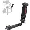 SmallRig Impugnatura Gimbal con Tracolla per DJI RS 2 / RSC 2 / RS 3 / RS 3 Pro/RS 3 Mini/RS 4 / RS 4 Pro/RS 4 Mini, Impugnatura Regolabile per Riprese dal Basso, con Attacco QD