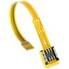 chenyang Cavo di prolunga da micro SIM a nano SIM, maschio-femmina, cavo di prolunga morbido piatto FPC, 10 cm