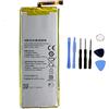 ELLENNE BATTERIA per HUAWEI ASCEND P7 HB3543B4EBW 2530MAH CON KIT ATTREZZI