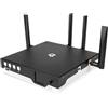 Turris Omnia NG Router Wi-Fi 7, Router di Rete ad Alta Velocità, 2 Porte SFP+ 10Gbps, 4 Porte RJ45 2.5Gbps, Nero, OpenWRT