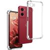 REY Cover in Gel TPU Anti-Shock per Motorola Moto G05 - Moto E15, Morbido Silicone Custodie Protettivo Case, Anti-Scratch, Protettiva Sottile Back Cover