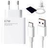 Menibeuty Caricatore rapido 67W per Mi Note 13 Pro 12 11 10 9 mi 14, 13, 12, 12t, 12s, Note K60, K50, 11, 11s, 12 ProPlus, Poco X6, F5, X5, F4, X4, - Caricatore rapido con cavo da 1,5 m