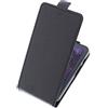 foto-kontor Custodia Compatibile con Cat S62 PRO Modello Tascabile Stile Flip Cover Nero