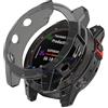 HOMTERN Confezione da 1 custodia protettiva compatibile con Garmin Tactix 7/Fenix 7X/Fenix 7X Solar, in morbido TPU leggero, a prova di goccia, antigraffio, flessibile, copertura completa, colore
