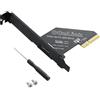 SinLoon Adattatore da PCIE a Oculink SFF-8612 Scheda grafica esterna Oculink PCI-Express 4.0 con staffa slot (PCIE X4)